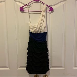 One Shoulder Mini Dress